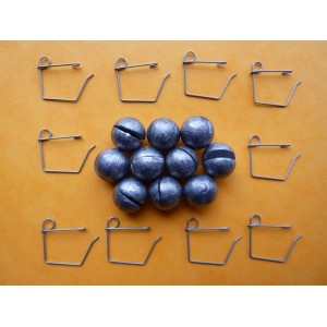 10 Agrafes N&deg; 1 + chevrotines 3 g