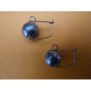 2 T&ecirc;tes plomb&eacute;es 18 g